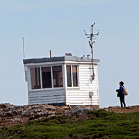 Martin's Haven coastguard lookout station