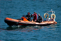 Rigid hull inflatable boat